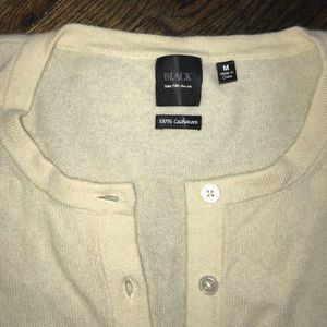 Saks Fifth Ave Black Label Cashmere Cardigan M